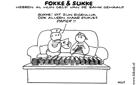 Fokke & Sukke papiergeld..